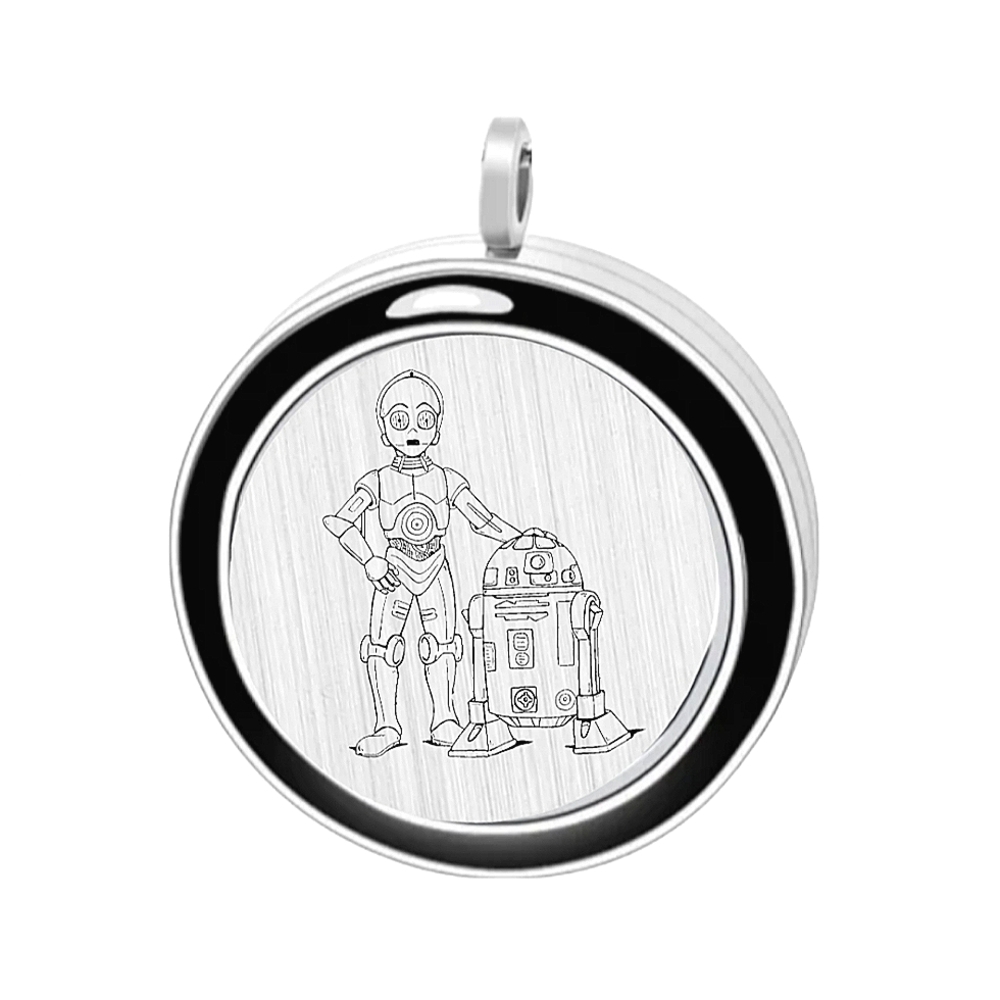 Star Wars Theme Stainless Steel Locket